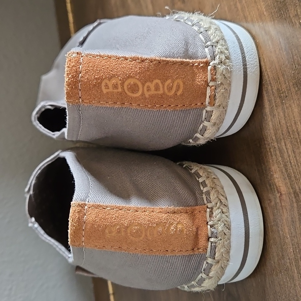 Bobs Breeze memory foam slip on Espadrille Woven Skecher 8 Spring Comfy Business - Picture 11 of 16